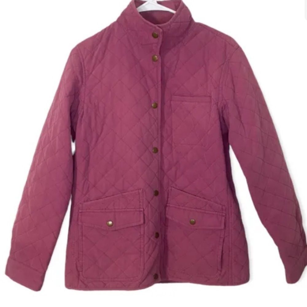 Duluth Trading Co Women's Berry Pink Cortland Quilted Jacket 67500 Size M
